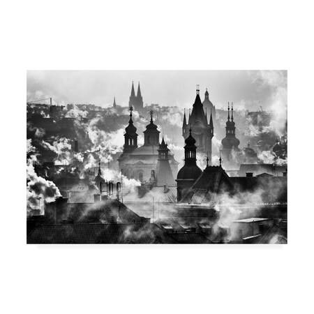 Martin Froyda 'Prague Towers' Canvas Art,22x32